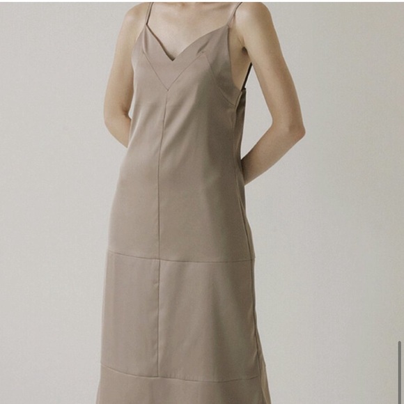 WConcept Beige-Brown Bustier Dress - NWT - Picture 8 of 10